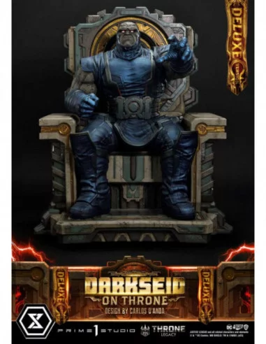 Throne Legacy Series Estatua 1/4 Justice League (Comics) Darkseid on Throne Design by Carlos D'Anda Deluxe Version 65 cm