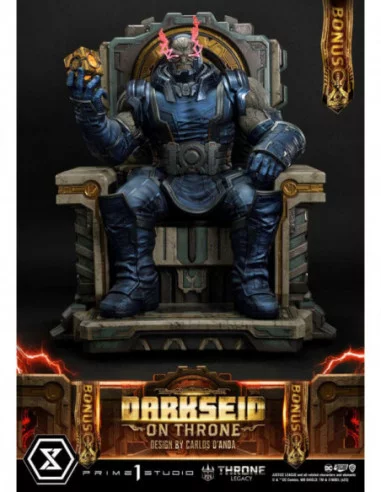 Throne Legacy Series Estatua 1/4 Justice League (Comics) Darkseid on Throne Design by Carlos D'Anda Deluxe Bonus Version 65 cm