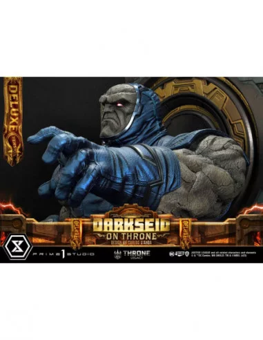 Throne Legacy Series Estatua 1/4 Justice League (Comics) Darkseid on Throne Design by Carlos D'Anda Deluxe Bonus Version 65 cm