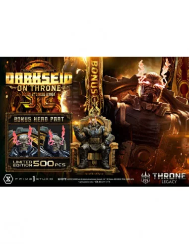 Throne Legacy Series Estatua 1/4 Justice League (Comics) Darkseid on Throne Design by Carlos D'Anda Deluxe Bonus Version 65 cm