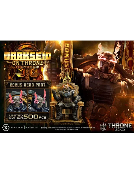 Throne Legacy Series Estatua 1/4 Justice League (Comics) Darkseid on Throne Design by Carlos D'Anda Deluxe Bonus Version 65 cm Throne Legacy Series Estatua 1/4 Justice League (Comics) Darkseid on Throne Design by Carlos D'Anda Deluxe Bonus Version 65 cm