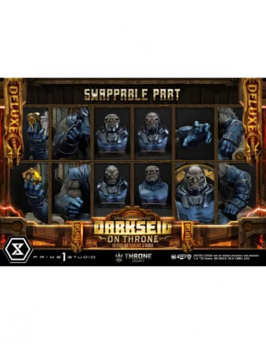 Throne Legacy Series Estatua 1/4 Justice League (Comics) Darkseid on Throne Design by Carlos D'Anda Deluxe Bonus Version 65 cm