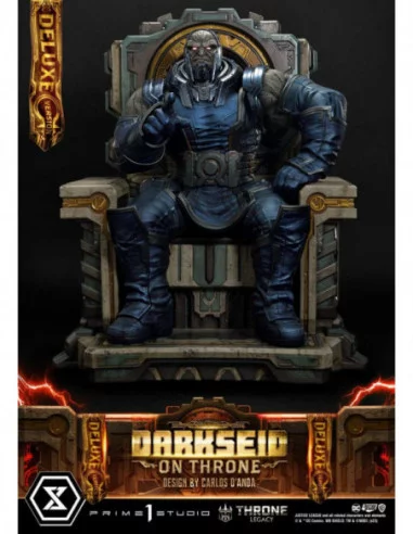 Throne Legacy Series Estatua 1/4 Justice League (Comics) Darkseid on Throne Design by Carlos D'Anda Deluxe Bonus Version 65 cm