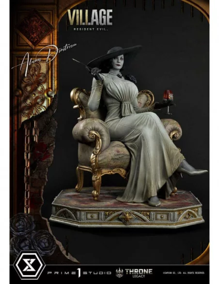 Resident Evil Village Estatua 1/4 Throne Legacy Collection Alcina Dimitrescu 66 cm