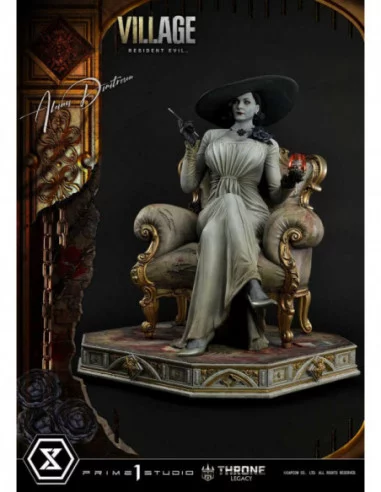 Resident Evil Village Estatua 1/4 Throne Legacy Collection Alcina Dimitrescu 66 cm