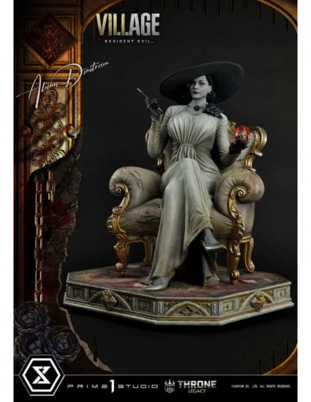 Resident Evil Village Estatua 1/4 Throne Legacy Collection Alcina Dimitrescu 66 cm Resident Evil Village Estatua 1/4 Throne Legacy Collection Alcina Dimitrescu 66 cm