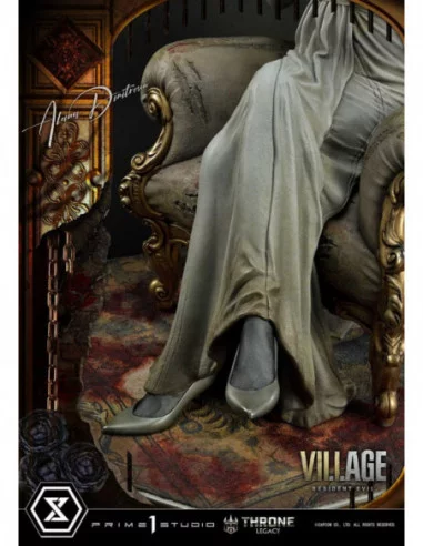 Resident Evil Village Estatua 1/4 Throne Legacy Collection Alcina Dimitrescu 66 cm