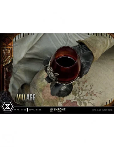 Resident Evil Village Estatua 1/4 Throne Legacy Collection Alcina Dimitrescu 66 cm