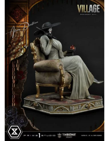 Resident Evil Village Estatua 1/4 Throne Legacy Collection Alcina Dimitrescu 66 cm