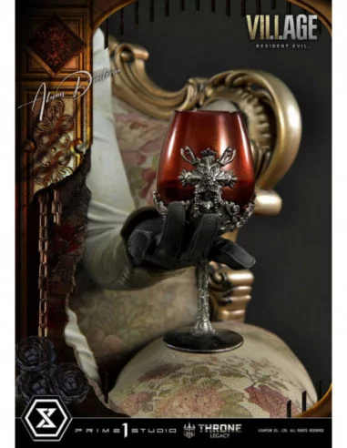 Resident Evil Village Estatua 1/4 Throne Legacy Collection Alcina Dimitrescu 66 cm