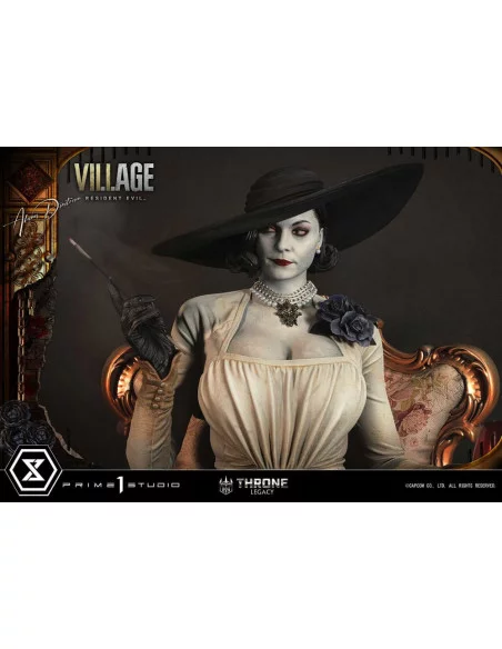Resident Evil Village Estatua 1/4 Throne Legacy Collection Alcina Dimitrescu 66 cm Resident Evil Village Estatua 1/4 Throne Legacy Collection Alcina Dimitrescu 66 cm