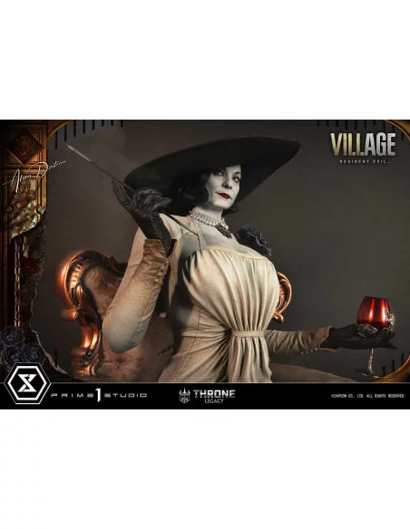 Resident Evil Village Estatua 1/4 Throne Legacy Collection Alcina Dimitrescu 66 cm Resident Evil Village Estatua 1/4 Throne Legacy Collection Alcina Dimitrescu 66 cm