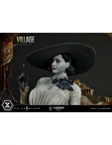 Resident Evil Village Estatua 1/4 Throne Legacy Collection Alcina Dimitrescu 66 cm