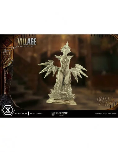 Resident Evil Village Estatua 1/4 Throne Legacy Collection Alcina Dimitrescu Deluxe Bonus Version 66 cm