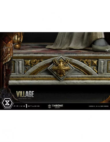 Resident Evil Village Estatua 1/4 Throne Legacy Collection Alcina Dimitrescu Deluxe Bonus Version 66 cm