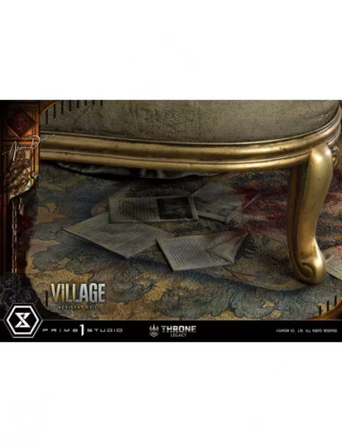 Resident Evil Village Estatua 1/4 Throne Legacy Collection Alcina Dimitrescu Deluxe Bonus Version 66 cm