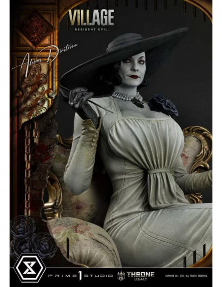 Resident Evil Village Estatua 1/4 Throne Legacy Collection Alcina Dimitrescu Deluxe Bonus Version 66 cm Resident Evil Village Estatua 1/4 Throne Legacy Collection Alcina Dimitrescu Deluxe Bonus Version 66 cm