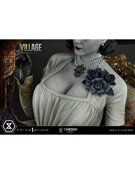 Resident Evil Village Estatua 1/4 Throne Legacy Collection Alcina Dimitrescu Deluxe Bonus Version 66 cm Resident Evil Village Estatua 1/4 Throne Legacy Collection Alcina Dimitrescu Deluxe Bonus Version 66 cm