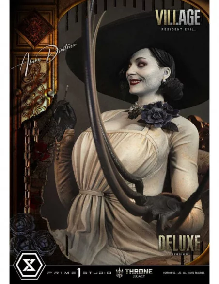 Resident Evil Village Estatua 1/4 Throne Legacy Collection Alcina Dimitrescu Deluxe Bonus Version 66 cm Resident Evil Village Estatua 1/4 Throne Legacy Collection Alcina Dimitrescu Deluxe Bonus Version 66 cm