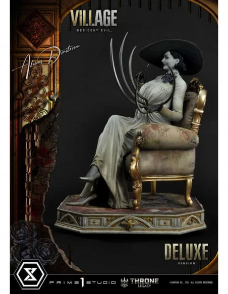 Resident Evil Village Estatua 1/4 Throne Legacy Collection Alcina Dimitrescu Deluxe Bonus Version 66 cm Resident Evil Village Estatua 1/4 Throne Legacy Collection Alcina Dimitrescu Deluxe Bonus Version 66 cm
