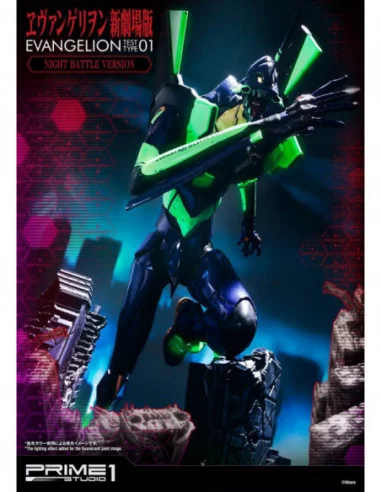 Neon Genesis Evangelion Estatua Evangelion Test Type-01 Night Battle Version 77 cm