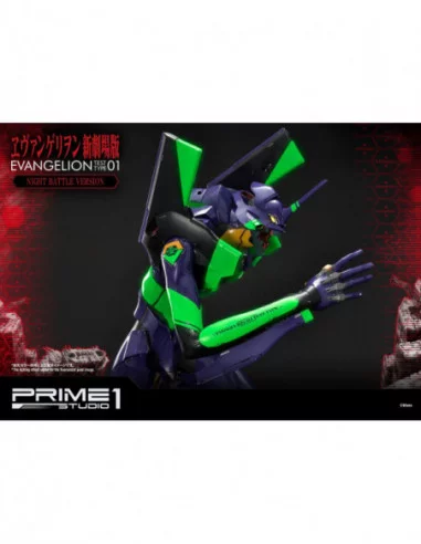Neon Genesis Evangelion Estatua Evangelion Test Type-01 Night Battle Version 77 cm