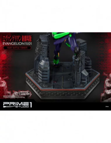 Neon Genesis Evangelion Estatua Evangelion Test Type-01 Night Battle Version 77 cm