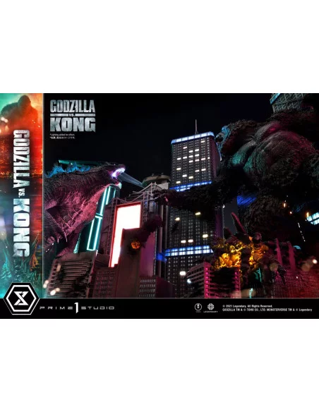 Godzilla vs. Kong Diorama Godzilla vs. Kong Final Battle 80 cm Godzilla vs. Kong Diorama Godzilla vs. Kong Final Battle 80 cm