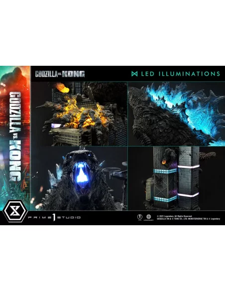 Godzilla vs. Kong Diorama Godzilla vs. Kong Final Battle 80 cm Godzilla vs. Kong Diorama Godzilla vs. Kong Final Battle 80 cm