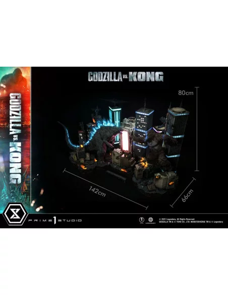 Godzilla vs. Kong Diorama Godzilla vs. Kong Final Battle 80 cm Godzilla vs. Kong Diorama Godzilla vs. Kong Final Battle 80 cm