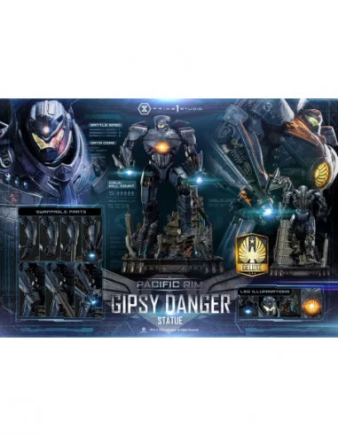 Pacific Rim Estatua Gipsy Danger Deluxe Version 68 cm