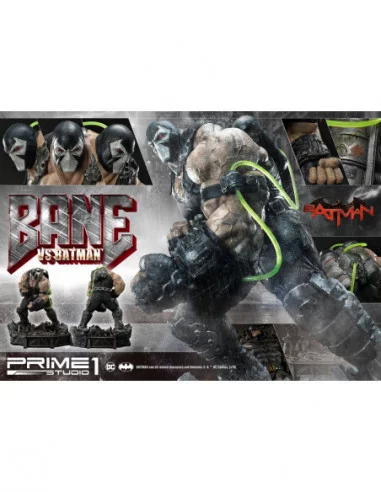 DC Comics Estatua 1/3 Bane VS Batman 83 cm
