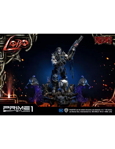 Injustice Gods Among Us Estatua 1/3 Lobo Deluxe Version 98 cm