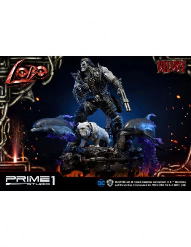 Injustice Gods Among Us Estatua 1/3 Lobo Deluxe Version 98 cm