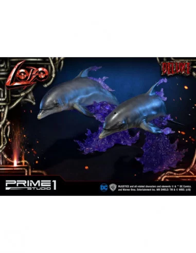 Injustice Gods Among Us Estatua 1/3 Lobo Deluxe Version 98 cm
