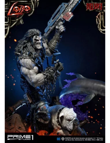 Injustice Gods Among Us Estatua 1/3 Lobo Deluxe Version 98 cm