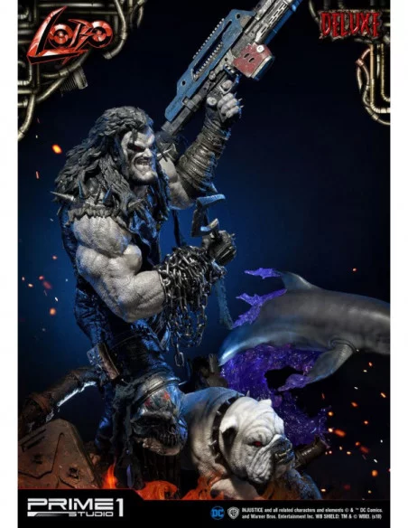 Injustice Gods Among Us Estatua 1/3 Lobo Deluxe Version 98 cm Injustice Gods Among Us Estatua 1/3 Lobo Deluxe Version 98 cm