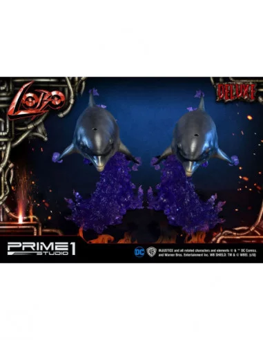 Injustice Gods Among Us Estatua 1/3 Lobo Deluxe Version 98 cm