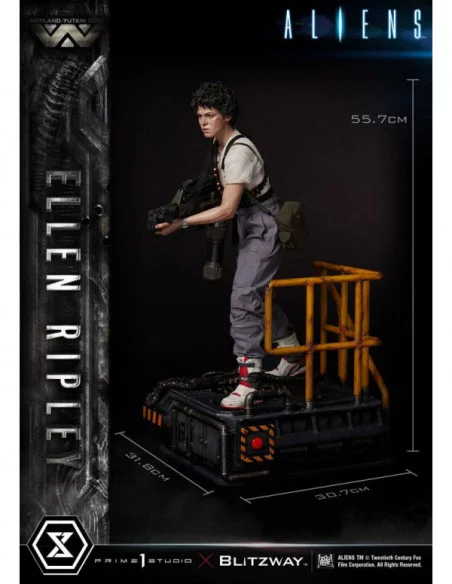 Aliens Premium Masterline Series Estatua 1/4 Ellen Ripley Bonus Version 56 cm