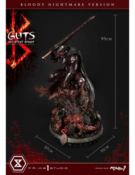 Berserk Estatua 1/4 Guts Berserker Bloody Nightmare Version 95 cm Berserk Estatua 1/4 Guts Berserker Bloody Nightmare Version 95 cm