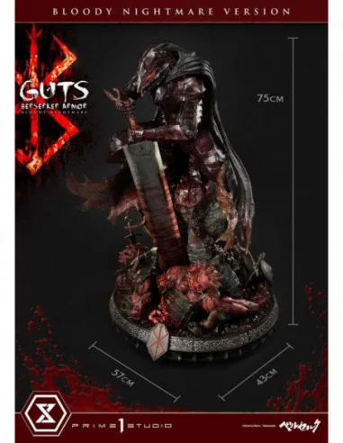 Berserk Estatua 1/4 Guts Berserker Bloody Nightmare Version 95 cm
