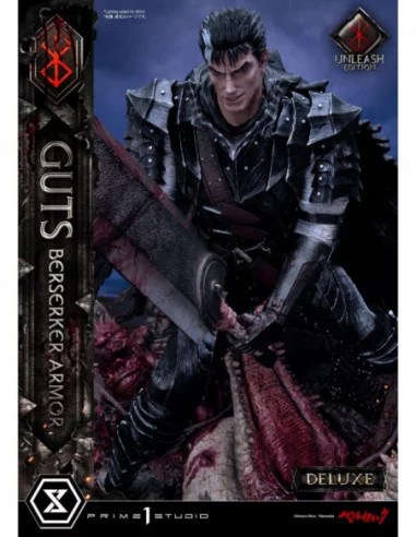Berserk Estatua 1/4 Guts Berserker Armor Unleash Edition Deluxe Version 91 cm