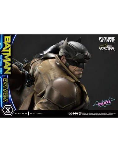 DC Comics Estatua 1/4 Batman Dark Detective Tactical Coat Concept Design by Dan Mora Deluxe Bonus Version 59 cm