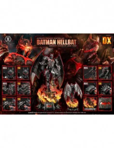 Batman Estatua Ultimate Premium Masterline Series Hellbat Concept Design by Josh Nizzi Deluxe Version 76 cm 2