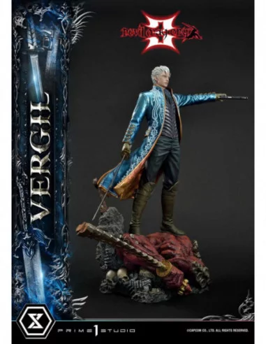 Devil May Cry 3 Estatua Ultimate Premium Masterline Series 1/4 Vergil Standard Version 69 cm