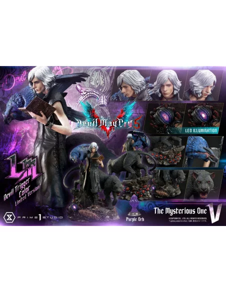 Devil May Cry 5 Estatua 1/4 V Devil Trigger Color Version 58 cm Devil May Cry 5 Estatua 1/4 V Devil Trigger Color Version 58 cm