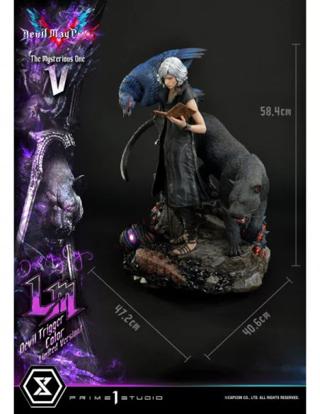 Devil May Cry 5 Estatua 1/4 V Devil Trigger Color Version 58 cm Devil May Cry 5 Estatua 1/4 V Devil Trigger Color Version 58 cm