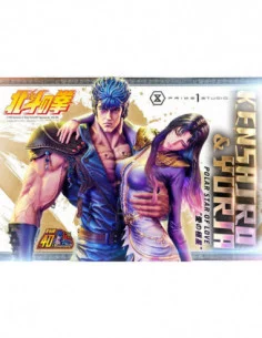 Fist of the North Star Estatua Ultimate Premium Masterline Series Polar Star of Love Kenshiro & Yuria 71 cm 2