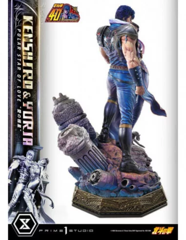 Fist of the North Star Estatua Ultimate Premium Masterline Series Polar Star of Love Kenshiro & Yuria 71 cm