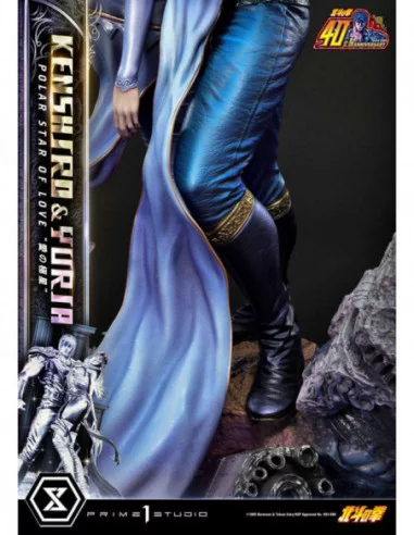 Fist of the North Star Estatua Ultimate Premium Masterline Series Polar Star of Love Kenshiro & Yuria 71 cm